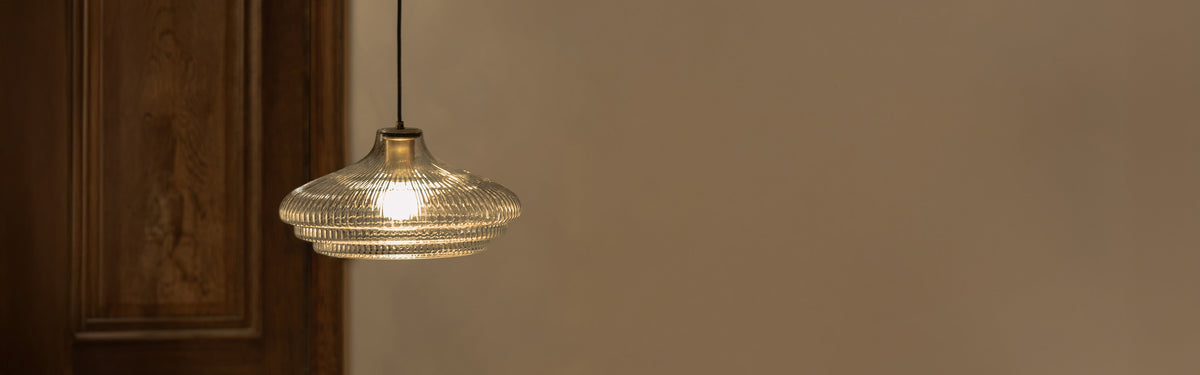 Antique brass pendant lights