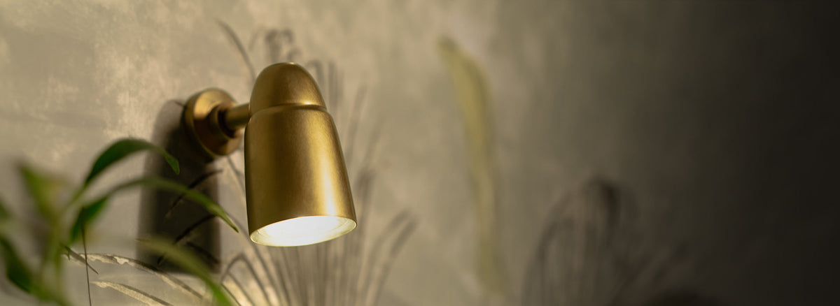 High quality Garden Bronze Wall light by Corston