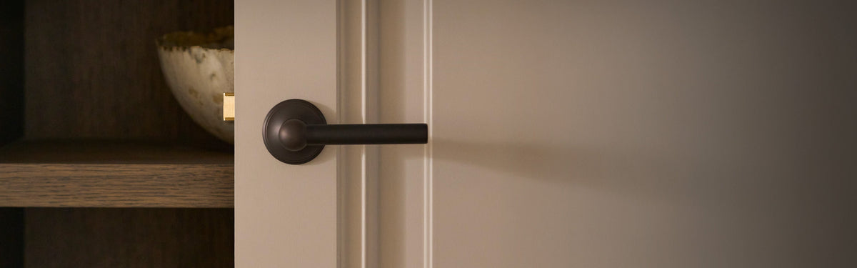 Bronze door hardware