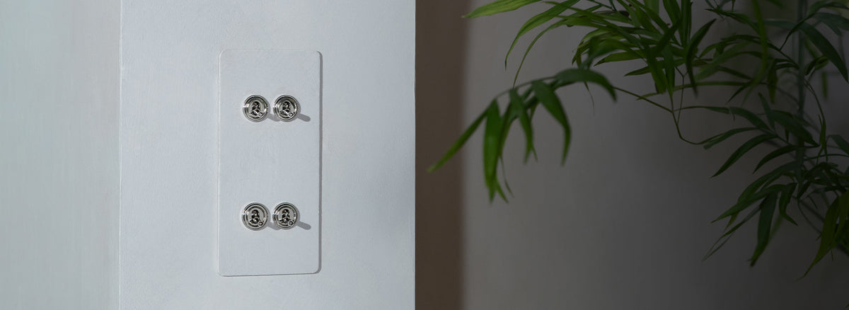 Paintable polished nickel - black inserts