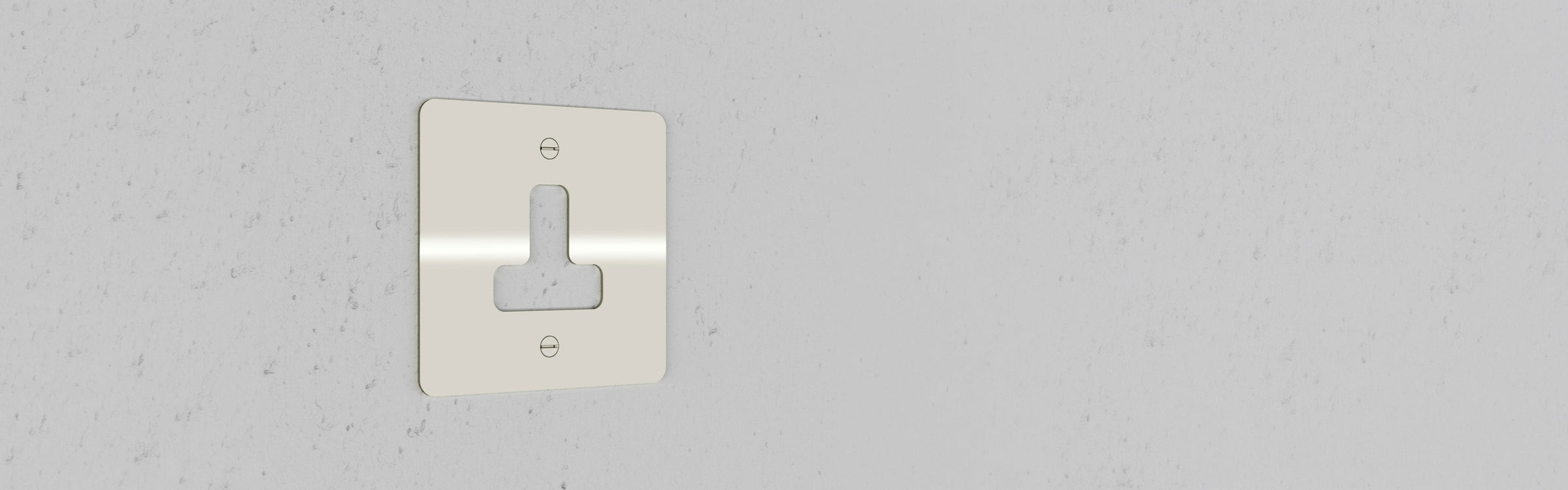 Polished nickel front plates